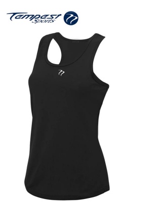 Tempest Women's Black Training Vest